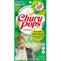 Inaba Churu Pops Tuna with chicken - cat treats 4X15 g Eu713