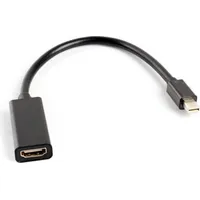 Lanberg Ad-0005-Bk video cable adapter 0.2 m Mini Displayport Hdmi Type A Standard Black