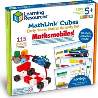 Learning Resources Klocki Kostki Matematyczne Zestaw Mathlink Cubes 479146