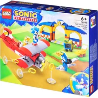 Lego Sonic The Hedgehog 76991 Tails Workshop And Tornado Plane