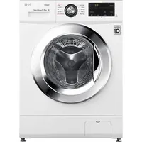 Lg Pralka  F2J3Wy5We Washing machine Energy efficiency class E Front loading capacity 6.5 kg 1200 Rpm Depth 44 cm Width 60 Display Led Steam function Direct drive White
