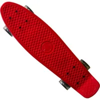 Master Deskorolka Mini Longboard - czerwona Mas-B097-Red