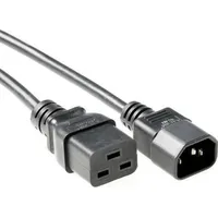 Microconnect Kabel zasilający Power Cord C19-C14 0.5M Czarny Pe0191405