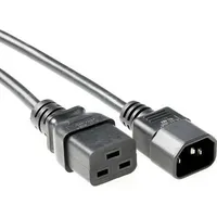 Microconnect Kabel zasilający Power Cord C19-C14 1M Black Pe0191410