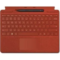 Microsoft Keyboard Pen 2 Bundle 8X6-00027 Surface Pro Compact Keyboard, Wireless, En, 294 g, Red, Bluetooth