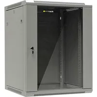 Netrack 019-150-66-021 rack cabinet 15U Wall mounted Grey