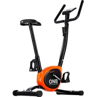 One Fitness mechanisches Fahrrad Rw3011 schwarz und orange 17-00-009