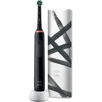 Oral-B Braun Pro 3 3500 Design Edition, electric toothbrush Black