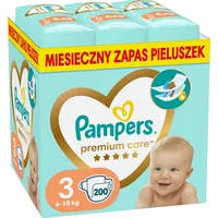 Pampers Pieluszki Premium Care 3, 6-10 kg, 200 szt. 8006540855898