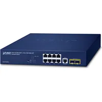 Planet 10/100/1000T  2-Port Managed L2/L4 Gigabit Ethernet 10/100/1000 1U Blue Gs-4210-8T2S