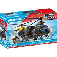 Playmobil City Action Śmigłowiec ratunkowy jednostki specjalnej 71149