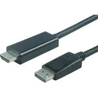 Premiumcord Kabel Displayport - Hdmi 2M czarny Kportadk04-02