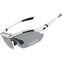 Rockbros Okulary rowerowe z fotochromem 10142 Białe Tr
