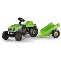 Rolly Toys Traktor Kid zielony z przyczepą 5012169