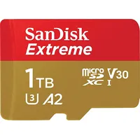 Sandisk Karta Extreme Microsdxc 1 Tb Class 10 Uhs-I/U3 A2 V30 Sdsqxav-1T00-Gn6Ma