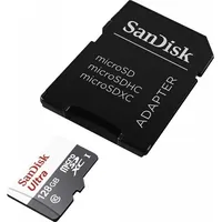 Sandisk Karta Ultra Microsdxc 128 Gb Class 10 Uhs-I  Sdsqunr-128G-Gn6Ta