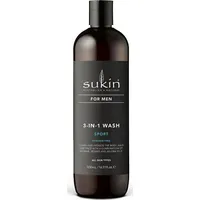 Sukin Sukin, For Men Żel do mycia ciała i włosów dla mężczyzn 3 w 1 Sport, 500 ml Suk09112
