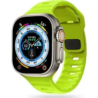 Tech-Protect Pasek do Apple Watch 4 / 5 6 7 8 Se 38 40 41 Mm Iconband Line limonkowe 9490713936894