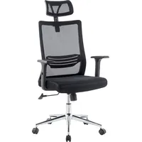 Techly Krzesło biurowe Ica-Ct Mc021 Czarne