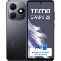 Tecno Smartfon Spark 20 8/256Gb Gravity Black Kj5N2568Gb
