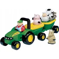 Tomy John Deere Traktor ze zwierzętami 18M 1349082