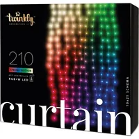 Twinkly Curtain 210 Tww210Spp-Teu Intelligent Led Lights RgbW 2,1 m