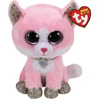 Ty Beanie Boos Fiona - różowy kot 24 cm 459518