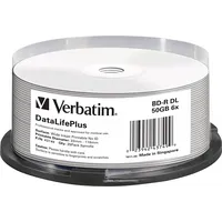 Verbatim Bd-R Dl 50 Gb 6X 25 sztuk 43749