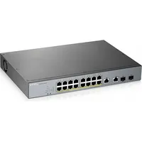 Zyxel Gs1350-18Hp-Eu0101F network switch Managed L2 Gigabit Ethernet 10/100/1000 Power over Poe Grey