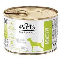 4Vets Natural Allergy Lamb Dog - wet dog food 185 g Art739162