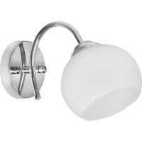 Activejet Classic single wall lamp - Irma nickel E27 for the living room Aje-Irma 1P
