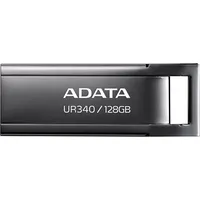 Adata Ur340 Usb flash drive 128 Gb Type-A 3.2 Gen 2 3.1 Black Aroy-Ur340-128Gbk