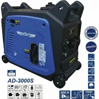 Adler Generator Prądotwórczy 3Kw Ad3000S Inwentorowy Rozrusznik Elektryczny 3 Kw 3700.31