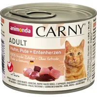 Animonda Carny Adult flavour chicken. turkey. duck hearts - wet cat food 200G Art498847