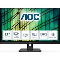 Aoc E2 27E2Qae computer monitor 68.6 cm 27 1920 x 1080 pixels Full Hd Lcd Black