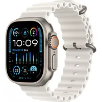 Apple Smartwatch Watch Ultra 2 Gps  Cellular, 49Mm Koperta z tytanu paskiem Ocean w kolorze białym Mrej3Wb/A