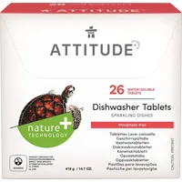 Attitude Tabletki do zmywarki Rozpuszczalne saszetki 26 szt, 520 g Att02282