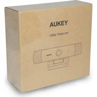 Aukey Pc-Lm1E Stream Series Dual-Mic Full Hd Webcam with 1/3-Cmos Sensor  black Pc -Lm1E