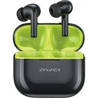 Awei Słuchawki Bluetooth 5.3 T1 Pro Czarno-Zielone Awe000171