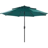 Beliani Lumarko Parasol ogrodowy  285 cm zielony Bibione 327260 Bel