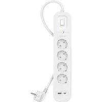Belkin Srb001Vf2M surge protector White 4 Ac outlets 2 m