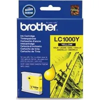 Brother Tusz Lc1000 Yellow 400Str Lc1000Y