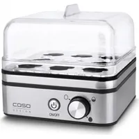 Caso E9 egg cooker 8 eggs 400 W Stainless steel,Transparent 2771
