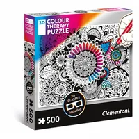 Clementoni Puzzle 3D Color Therapy - Kwiaty 35053
