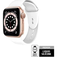 Crong Pasek Apple Watch 38/40Mm biały Crg-40Lqb-Whi