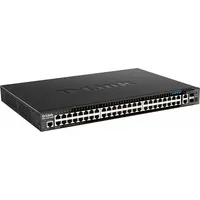 D-Link Dgs-1520-52 network switch Managed L3 10G Ethernet 100/1000/10000 1U Black