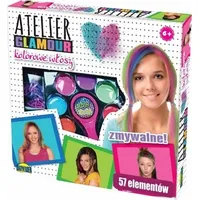 Dromader Zestaw kosmetyków Atelier Glamour Kolorowe włosy 03001