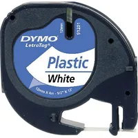 Dymo 12Mm Letratag Plastic tape label-making S0721660