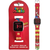 Euroswan Zegarek dziecięcy na rękę cyfrowy Super Mario Gsm4107