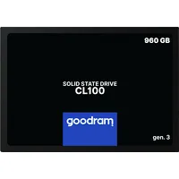 Goodram Cl100 2.5 960 Gb Serial Ata Iii  Tlc Ssdpr-Cl100-960-G3